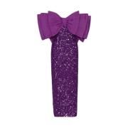 Party Dresses Rotate Birger Christensen , Purple , Dames