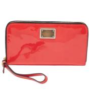 Pre-owned Leather wallets Dolce & Gabbana Pre-owned , Red , Dames