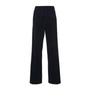 Wide Trousers Golden Goose , Blue , Dames