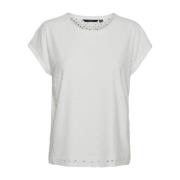 T-Shirts Vero Moda , White , Dames