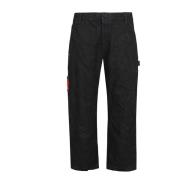 Trousers 44 Label Group , Black , Heren