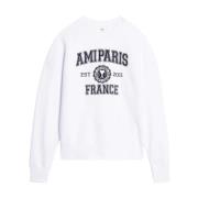 Sweatshirts Ami Paris , White , Heren