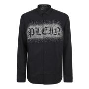 Shirts Philipp Plein , Black , Heren