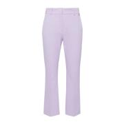 Cropped Trousers Liu Jo , Purple , Dames