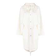 Single-Breasted Coats Jil Sander , Beige , Dames