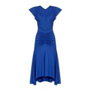 Gedrapeerde jurk Victoria Beckham , Blue , Dames