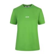T-Shirts Msgm , Green , Dames