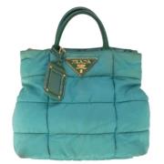 Pre-owned Fabric handbags Prada Vintage , Blue , Dames