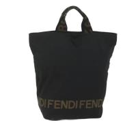 Pre-owned Fabric handbags Fendi Vintage , Black , Dames