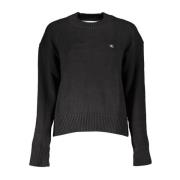 Round-neck Knitwear Calvin Klein , Black , Dames