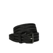 Gevlochten League Riem Zwart Royal RepubliQ , Black , Heren