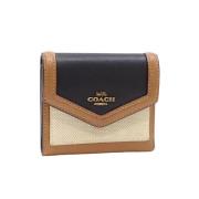 Pre-owned Leather wallets Coach Pre-owned , Multicolor , Dames