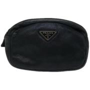 Pre-owned Leather prada-bags Prada Vintage , Black , Dames