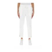 Cropped Trousers Liu Jo , White , Dames