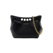 Pre-owned Fabric shoulder-bags Alexander McQueen Pre-owned , Black , D...