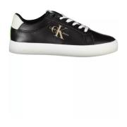 Contrasterende Detail Sneaker voor Vrouwen Calvin Klein , Black , Dame...