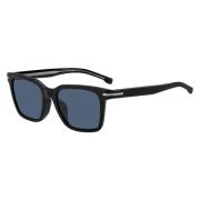 Zwart/Blauwe Zonnebril 1540/F/Sk Hugo Boss , Black , Heren