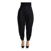 Wide Trousers Dolce & Gabbana , Black , Dames