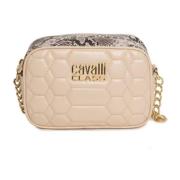 Shoulder Bags Cavalli Class , Beige , Dames