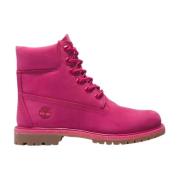 Lace-up Boots Timberland , Pink , Dames