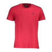 T-Shirts La Martina , Red , Heren