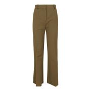 Trousers Victoria Beckham , Brown , Dames