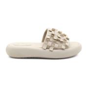 Ivoor Fringe Donut Slipper Vic Matié , Beige , Dames