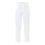 Cropped Trousers Kocca , White , Dames