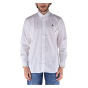 Overhemd met lange mouwen U.s. Polo Assn. , White , Heren