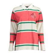Geborduurd Polo Shirt met Lange Mouwen Gant , Multicolor , Heren