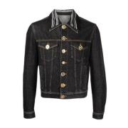 Jackets Versace , Black , Heren