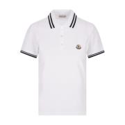 Polo Shirts Moncler , White , Dames
