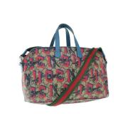 Pre-owned Canvas handbags Gucci Vintage , Multicolor , Dames