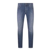 Slim-fit Jeans Dondup , Blue , Heren