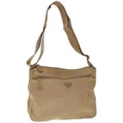 Pre-owned Fabric prada-bags Prada Vintage , Beige , Dames