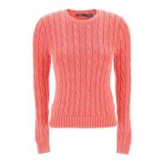Round-neck Knitwear Polo Ralph Lauren , Pink , Dames