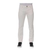 Slim-fit Jeans Trussardi , White , Heren
