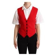 Vests Dolce & Gabbana , Red , Dames