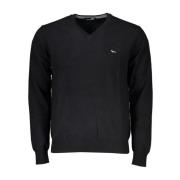 V-neck Knitwear Harmont & Blaine , Black , Heren