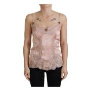 Sleeveless Tops Dolce & Gabbana , Pink , Dames