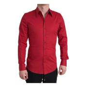 Polo Shirts Dolce & Gabbana , Red , Heren
