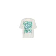 Fay Bloom Green T-shirt Fabienne Chapot , White , Dames