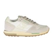 Witte Polyester Sneaker met Contrasterende Details Napapijri , Multico...