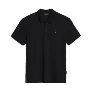 Polo Shirt Napapijri , Black , Heren