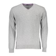 V-neck Knitwear Harmont & Blaine , Gray , Heren