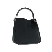 Pre-owned Nylon gucci-bags Gucci Vintage , Black , Dames