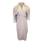 Pre-owned Fabric dresses Bottega Veneta Vintage , White , Dames