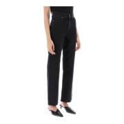 Straight Jeans By Herenne Birger , Black , Dames