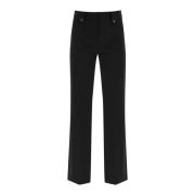 Wide Trousers Moschino , Black , Dames