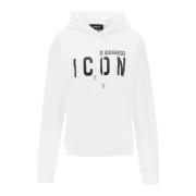 Hoodies Dsquared2 , White , Dames